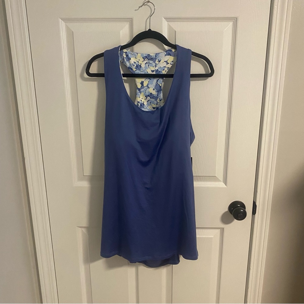 NWT ZELOS workout top women’s 2XL blue